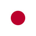 Japanese flag symbolizing the origin of premium matcha powder, featuring a red circle centered on a white background.
