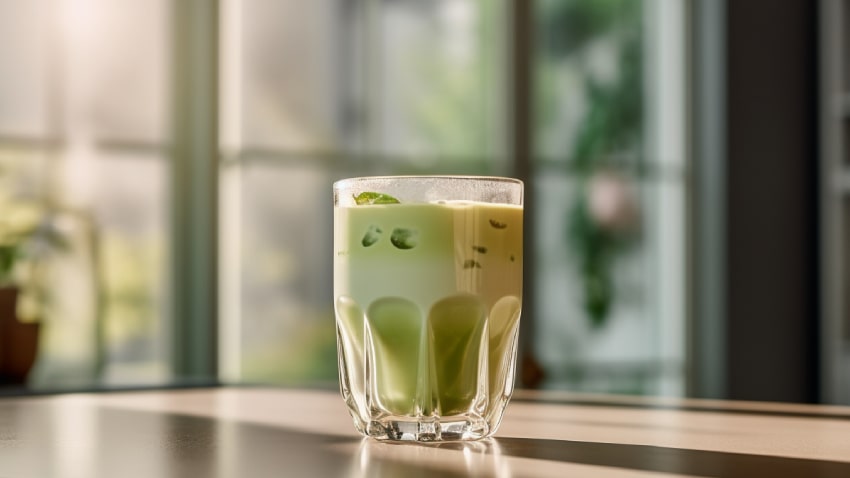 Iced Matcha Latte