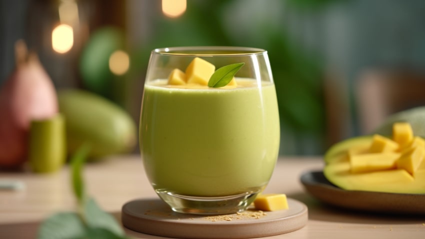 Mango Matcha Smoothie