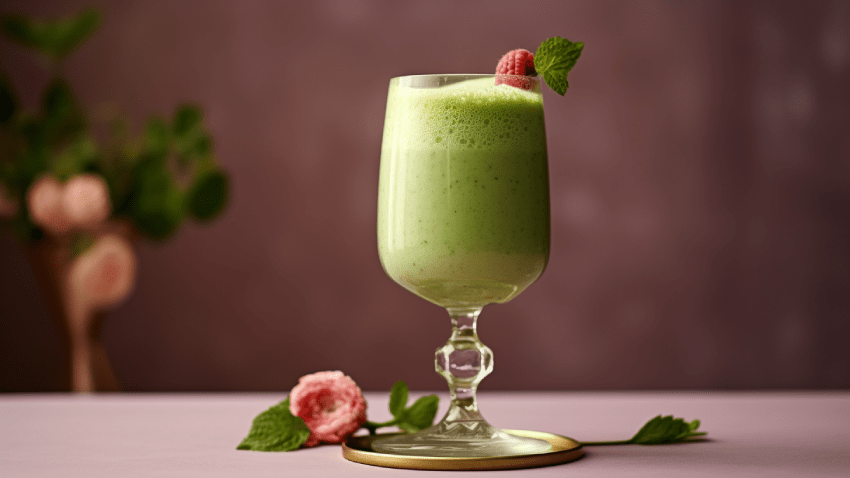 Matcha Bananen Smoothie