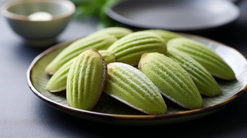 Matcha Madeleines