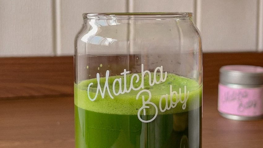 Matcha Schaum